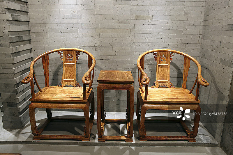 中式椅子图片素材