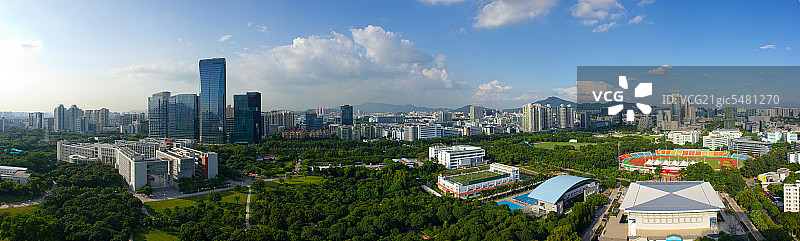 深圳科技园城市建筑日景图片素材