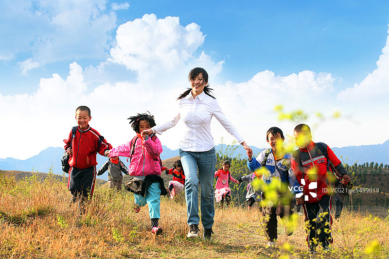 乡村小学图片素材