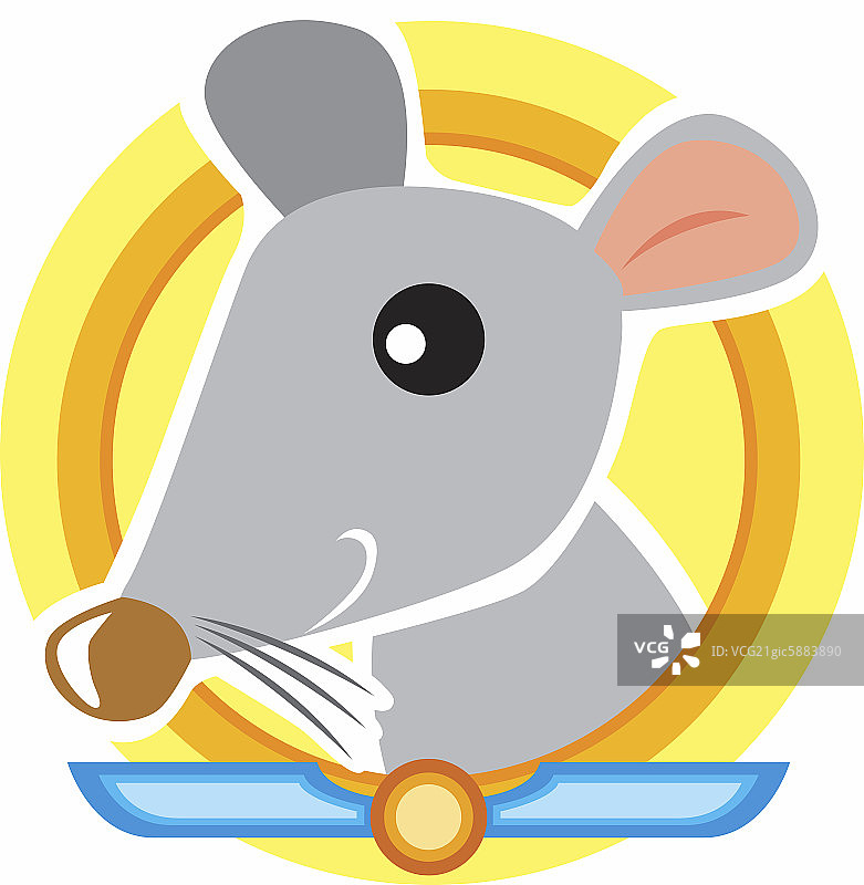 十二生肖-鼠图片素材