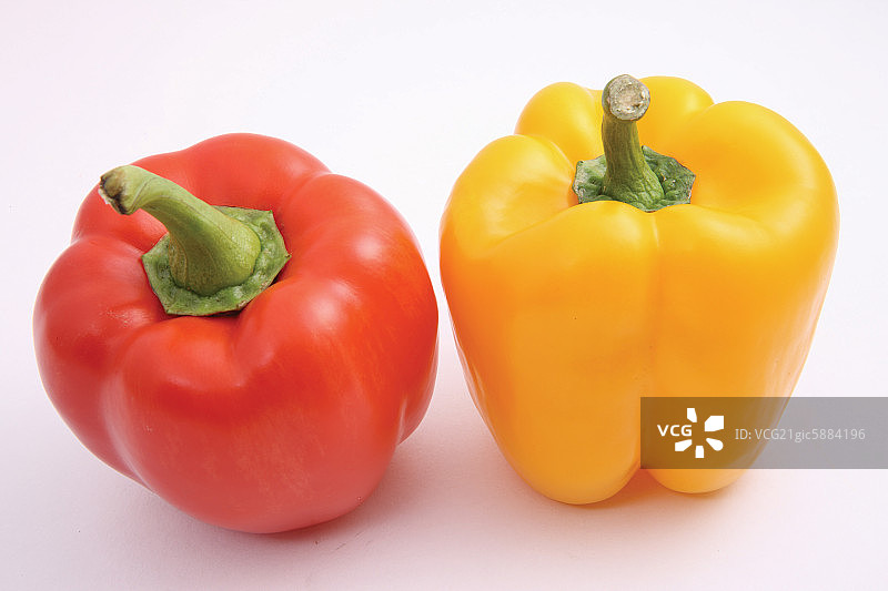 红黄辣椒图片素材