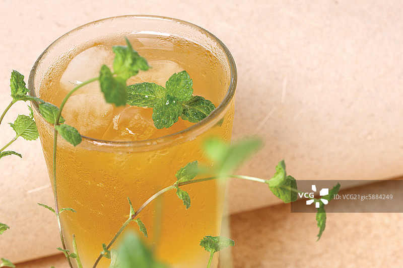 薄荷茶图片素材