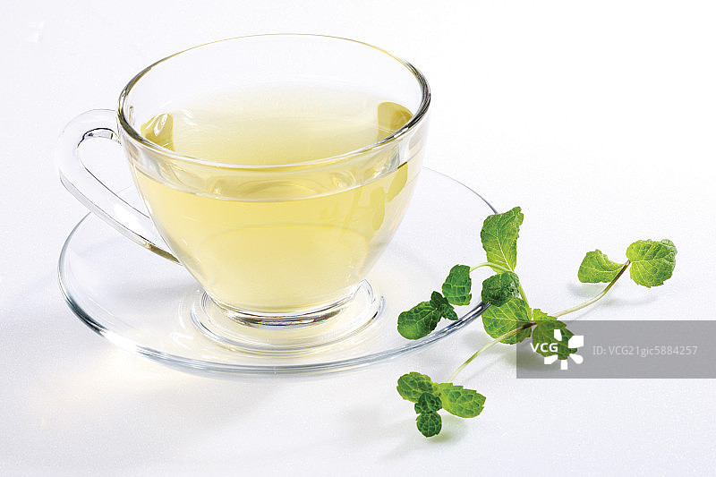 薄荷茶图片素材