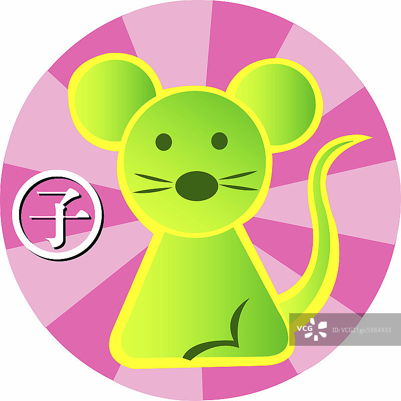 十二生肖-鼠图片素材