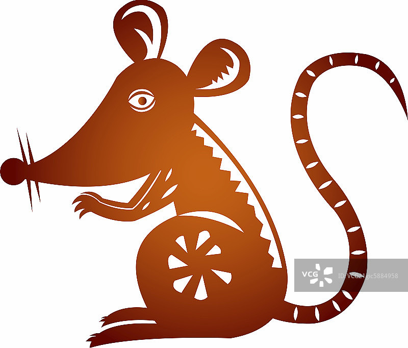 十二生肖-鼠图片素材