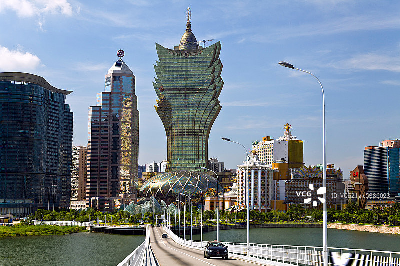 澳门城市风光图片素材