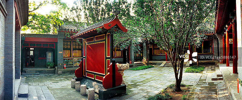 北京梅兰芳故居图片素材