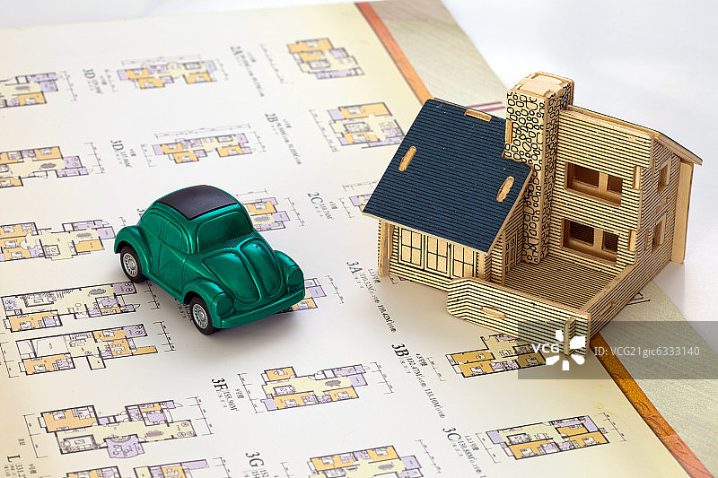 房屋模型图片素材