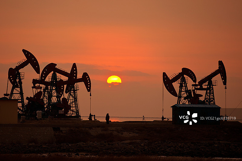 山东胜利油田图片素材