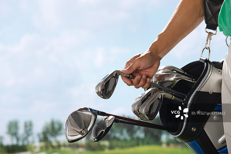 高尔夫运动图片素材