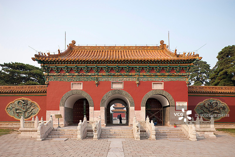 沈阳北陵公园图片素材