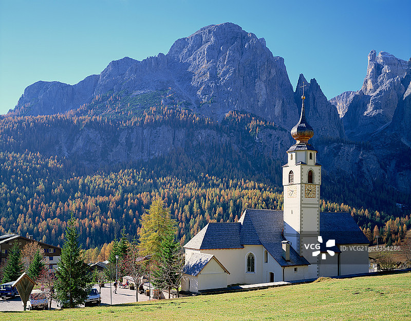 意大利多洛米蒂山脉风光图片素材