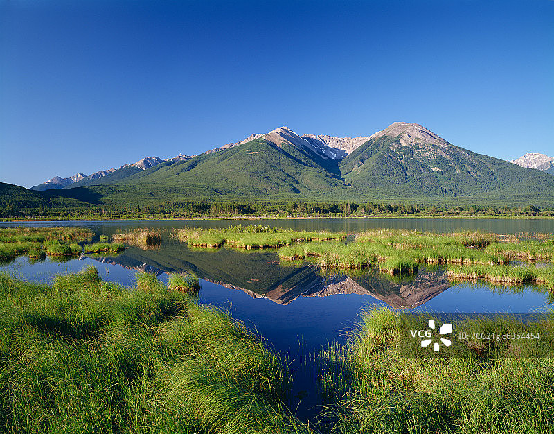 加拿大班夫国家公园风光图片素材