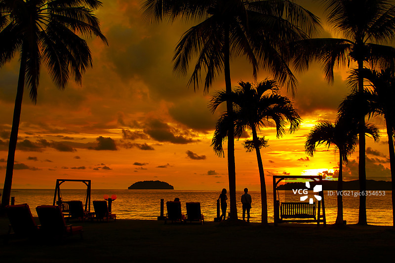 马来西亚沙巴海景图片素材