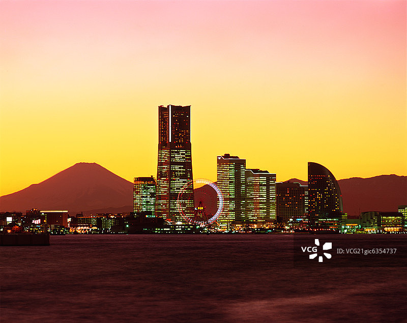 日本横滨城市风光图片素材