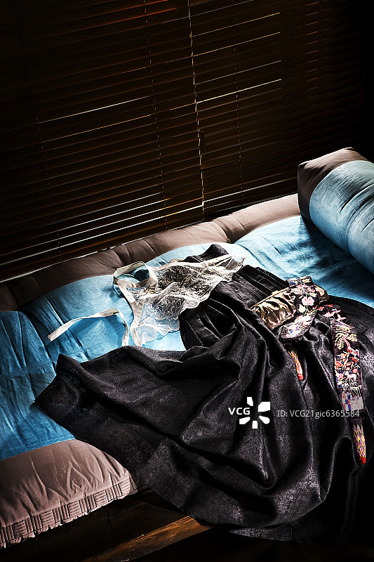 韩国传统服装韩服图片素材