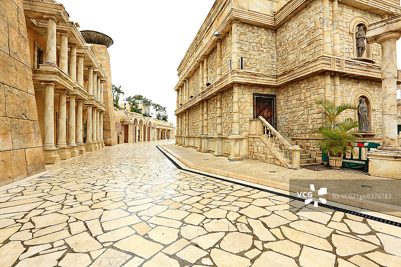 澳门渔人码头日景图片素材