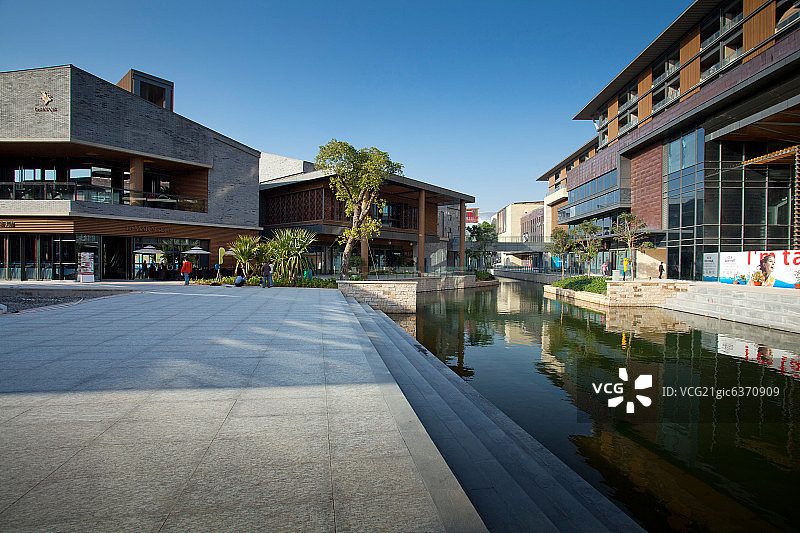 深圳欢乐海岸休闲街图片素材