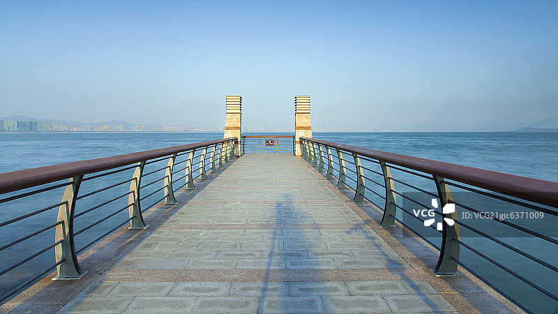 深圳湾公园海景图片素材