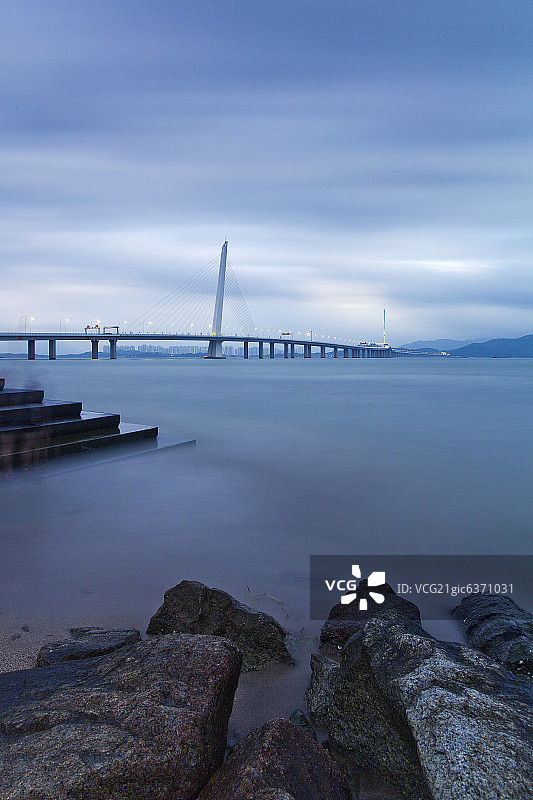 深圳湾公园海景图片素材