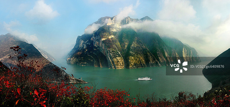 长江三峡自然保护区风光图片素材