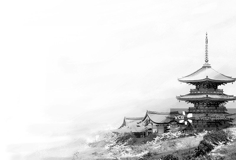 京都清水寺图片素材