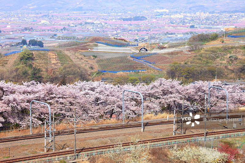 山梨县甲州市图片素材
