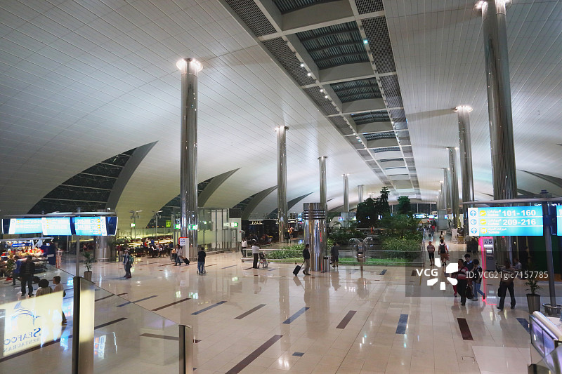 迪拜国际机场图片素材