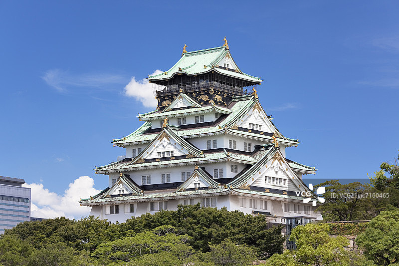 日本本州大阪府大阪城图片素材