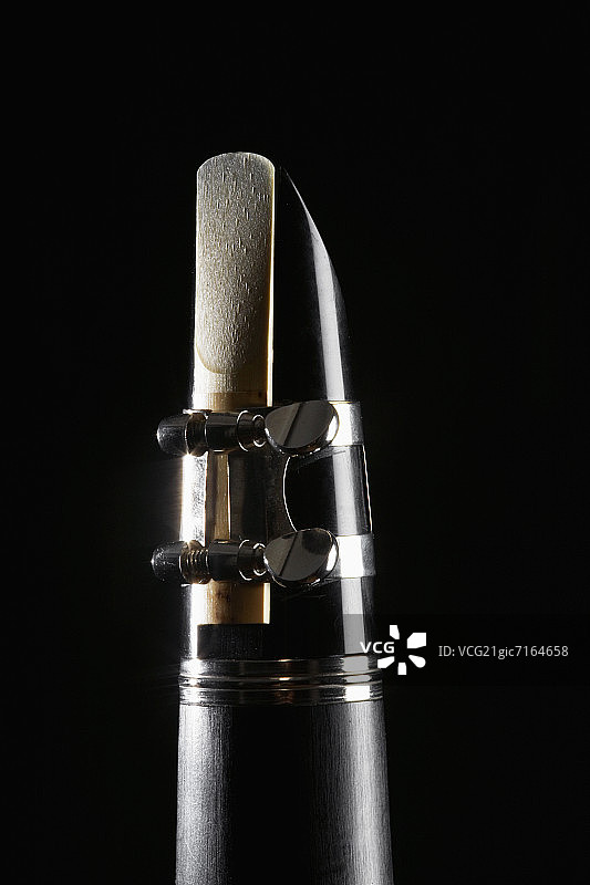 单簧管特写图片素材