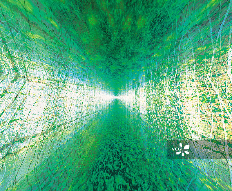 绿色图案的放大效果图图片素材