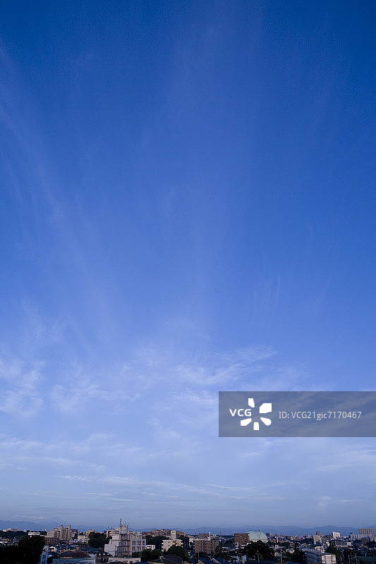 日本本州东京西东京市天际线图片素材