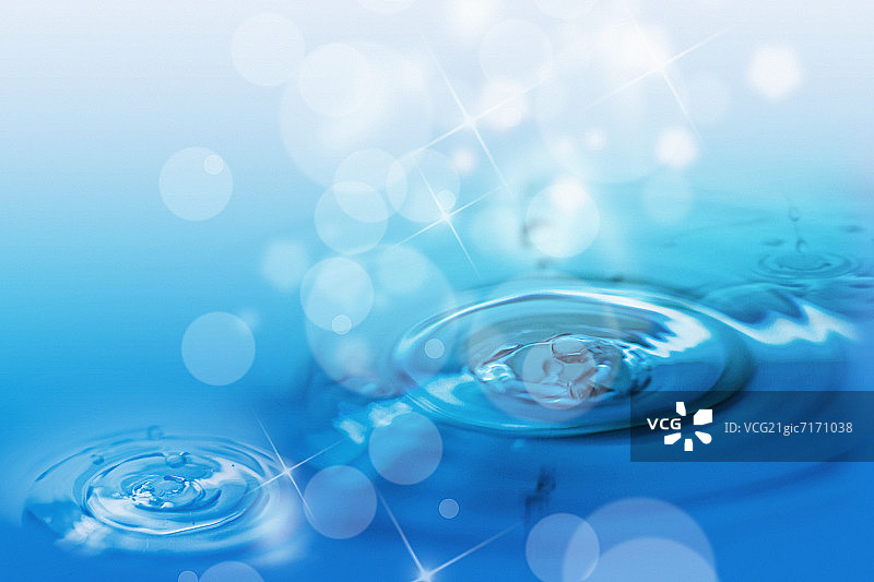 液体表面波纹抽象图像图片素材