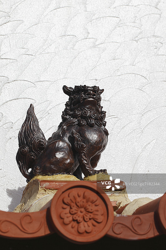 石狮子图片素材