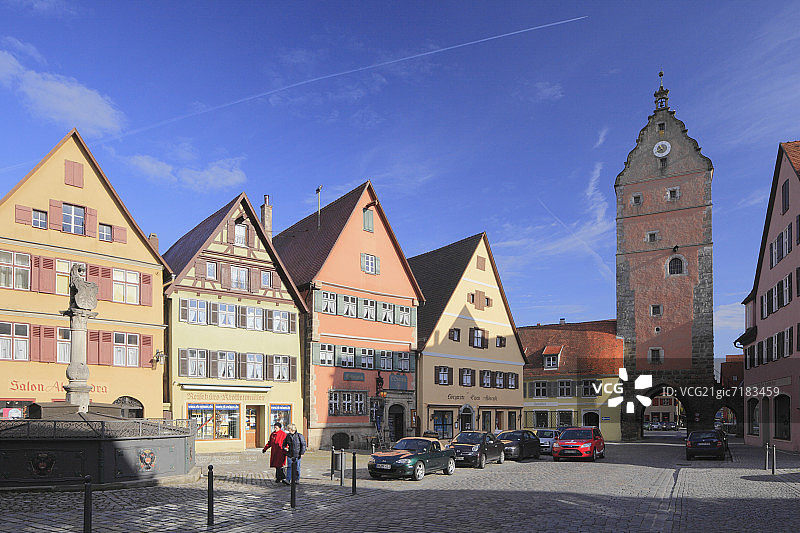 城镇广场图片素材