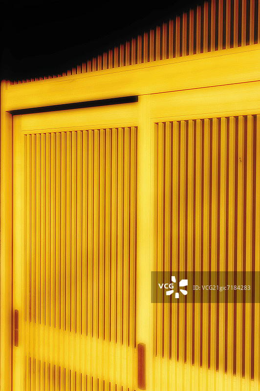 日式入户门，日本，构图，电脑绘图图片素材