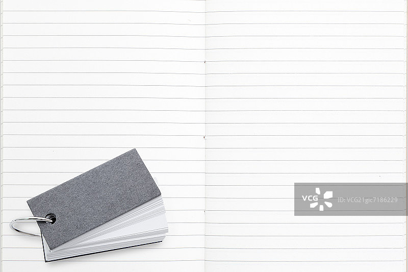 笔记本和索引卡图片素材