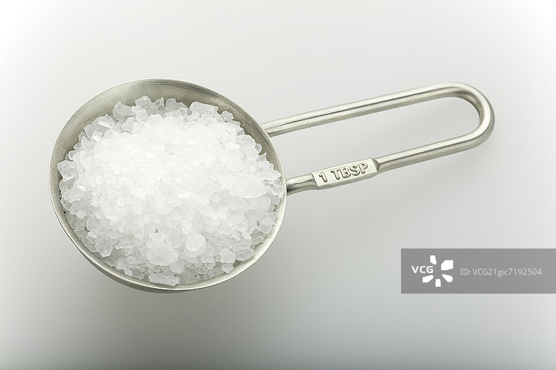 量勺中的盐图片素材