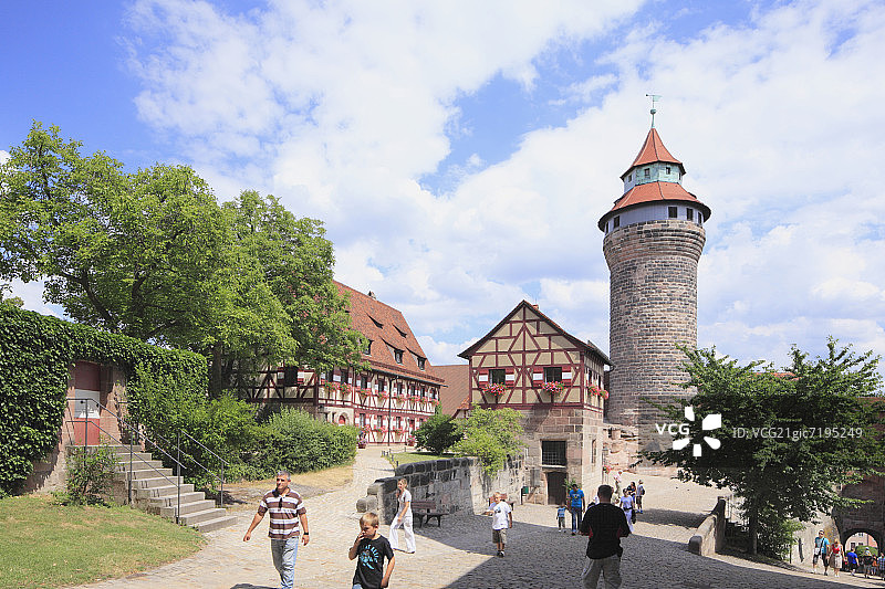 德国纽伦堡凯撒堡城堡图片素材
