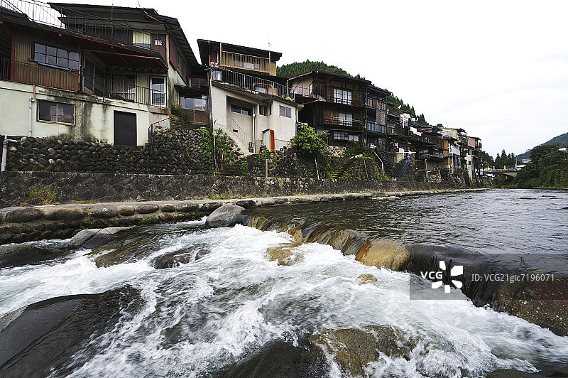 古丈八幡的 Kodara 河图片素材