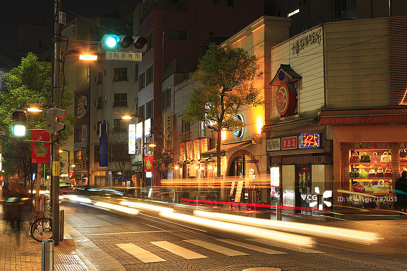 麻布十番商业街图片素材