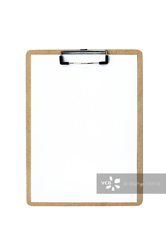 剪贴板和白纸图片素材