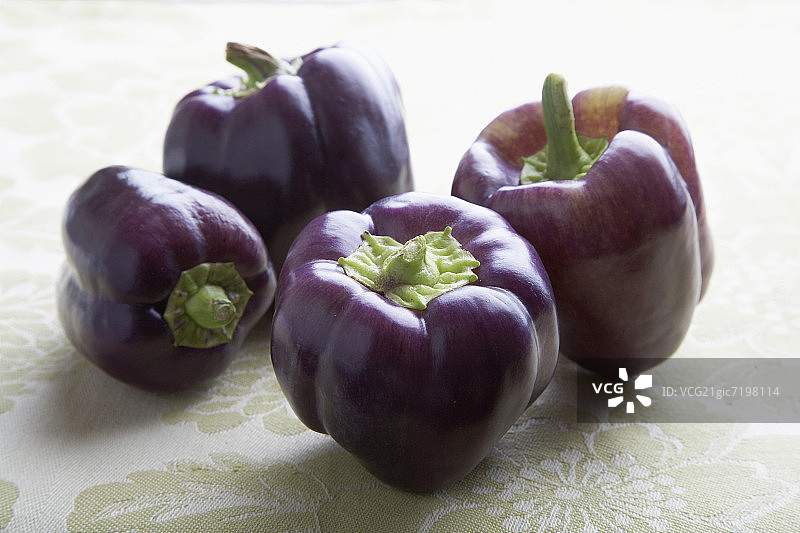 紫色甜椒图片素材