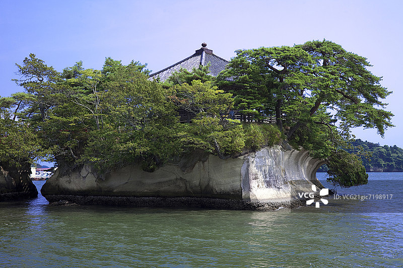 日本宫城县松岛五大堂图片素材