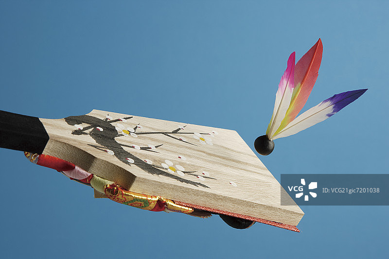 羽毛球拍和羽毛球图片素材