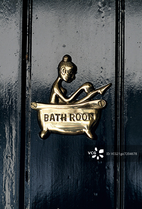 浴室标志图片素材