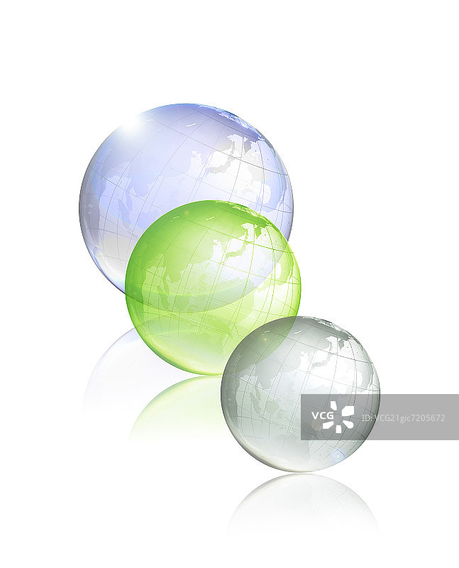 绿色地球仪图片素材