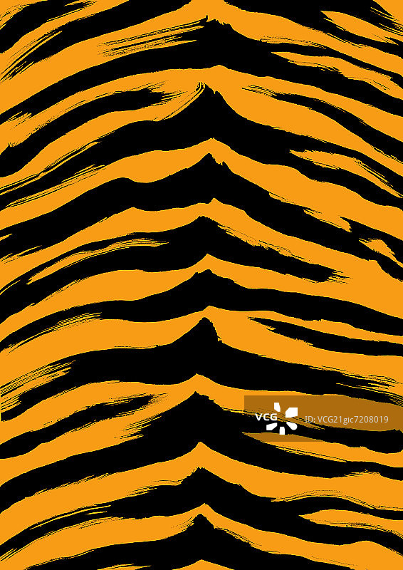 老虎纹理全画幅图片素材