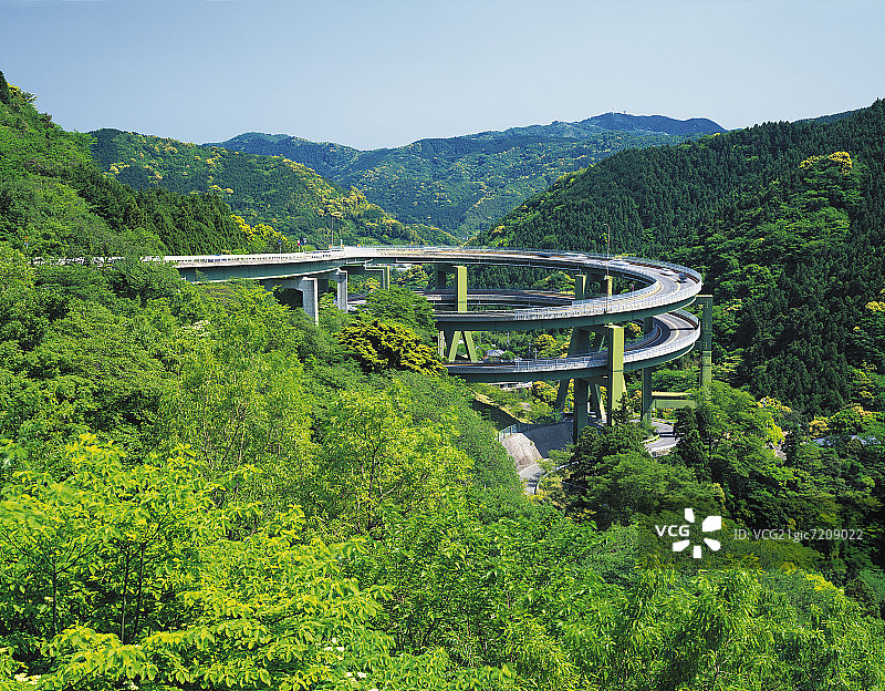 日本静冈县环路桥图片素材