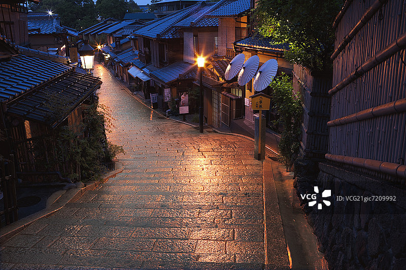 二年坂，京都府，本州，日本图片素材